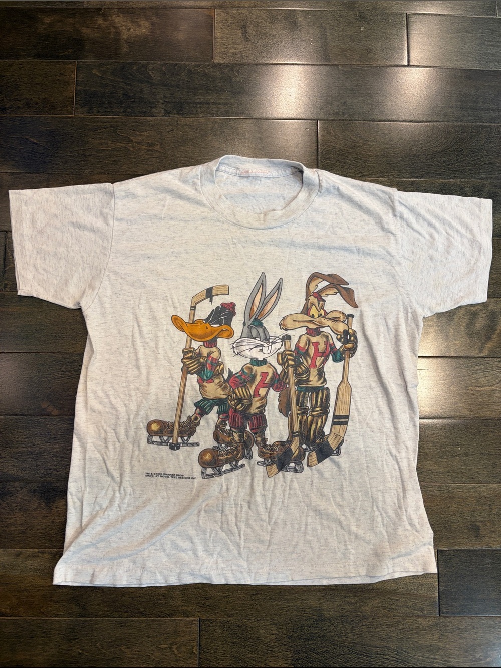 Vintage Looney Tunes Hockey Tee